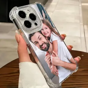 DIY Customized Personalized For Apple 17 Phone Case, Suitable for Iphone16/ 12/ 13/ 14/ 15/ 11 Promaxplus, Anti-Drop Model, Ideal Gift for Lovers, Boyfriends, Girlfriends And,  Personalized Design, Stylish Phone Case, Highquality Case, Boyfriend Gift