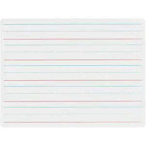 Dry Erase Lapboards with Lines - Pack of 1 Lined Whiteboard - 9x12 - Student Single Sided - Improve Children's Classroom Learning with Portable White Boards