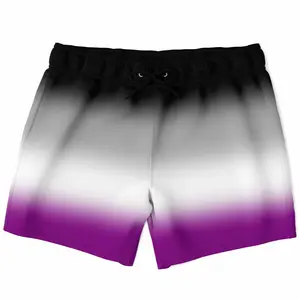 Asexual Pride Ombre Swim Shorts