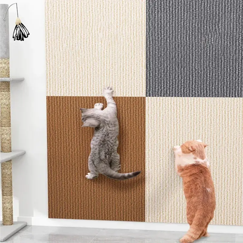 🐾 Self-Adhesive Carpet Scratch Board for Cats 🐱🛋️