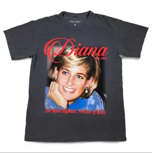 Princess Diana Moby Thrift Offical Tee Crewneck Top doublesided shirt Shortsleeve Streetwear Tropical Casual