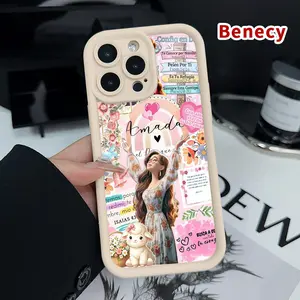 TPU Phone Case for iPhone 15 16 14 Pro Max 13 12 11 XR XS Plus E  Divine Embrace Pattern Full Body Protection Shockproof Soft Silicone Cover Cellphone Protective Casing