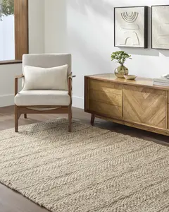 Clarke Dark Beige Area Rug