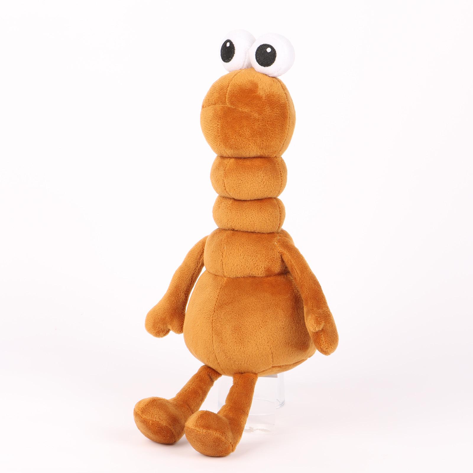 Meme Worm Plush Toy, Cute Marcus the wormCartoon Character Doll, Soft Stuffed Animal