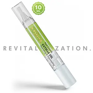 EXSIVIA Nail Growth Cuticle Oil Pen 10ml – Vitamin E & Jojoba Infused Nail Strengthener Serum – Nourishes Dry Cuticles, Repairs Brittle Peeling Nails, Promotes Healthy Nail Growth – Non-Greasy, Vegan & Leak-Proof Pen