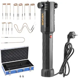 VEVOR Magnetic Induction Heater Kit, 1000w 110V Portable Hand-held Induction Heater with 12PCS Induction Coils, Flameless Induction Heater Bolt Remover with Case, Fit for Removing Rusty Bolts NutsVEVOR Super Brand Day