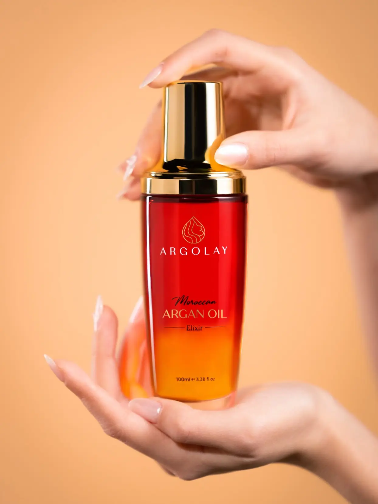 Argolay Moroccan Argan Oil Hair Elixir for Nourishing Haircare and Comfort