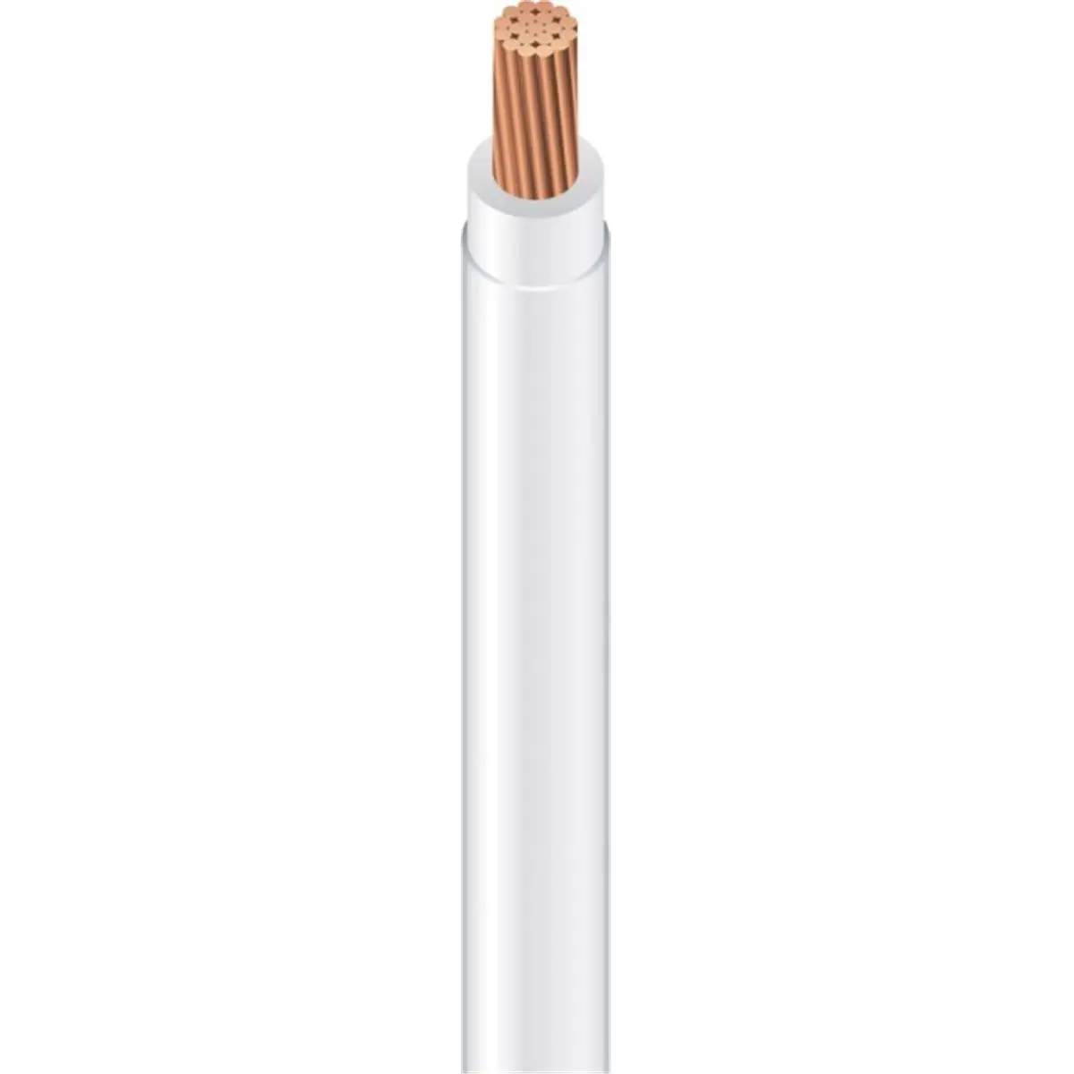 212 MAIN Southwire 22956758 500 ft. 14-Gauge THHN Wire, White Ground Cable, Automotive & Motorcycle Brake System Compatible