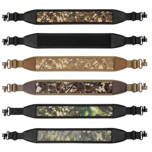 【New Store Deal】EZshoot Camouflage Two Point Sling with Swivels, Comfortable Neoprene Padded, Adjustable Shoulder Strap Length for Outdoors
