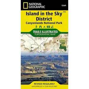 Canyonlands National Park, Island in the Sky District, Map 310