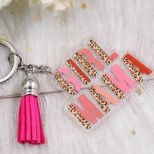 Girl Mama Keychain