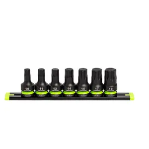 GRIPEDGE RPT Impact Hex Driver Set - 7-Pc 3/8’’ Drive Short Metric Part #IHBM7S