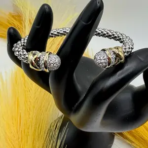 Royalty  Blinged Cuff Bangle