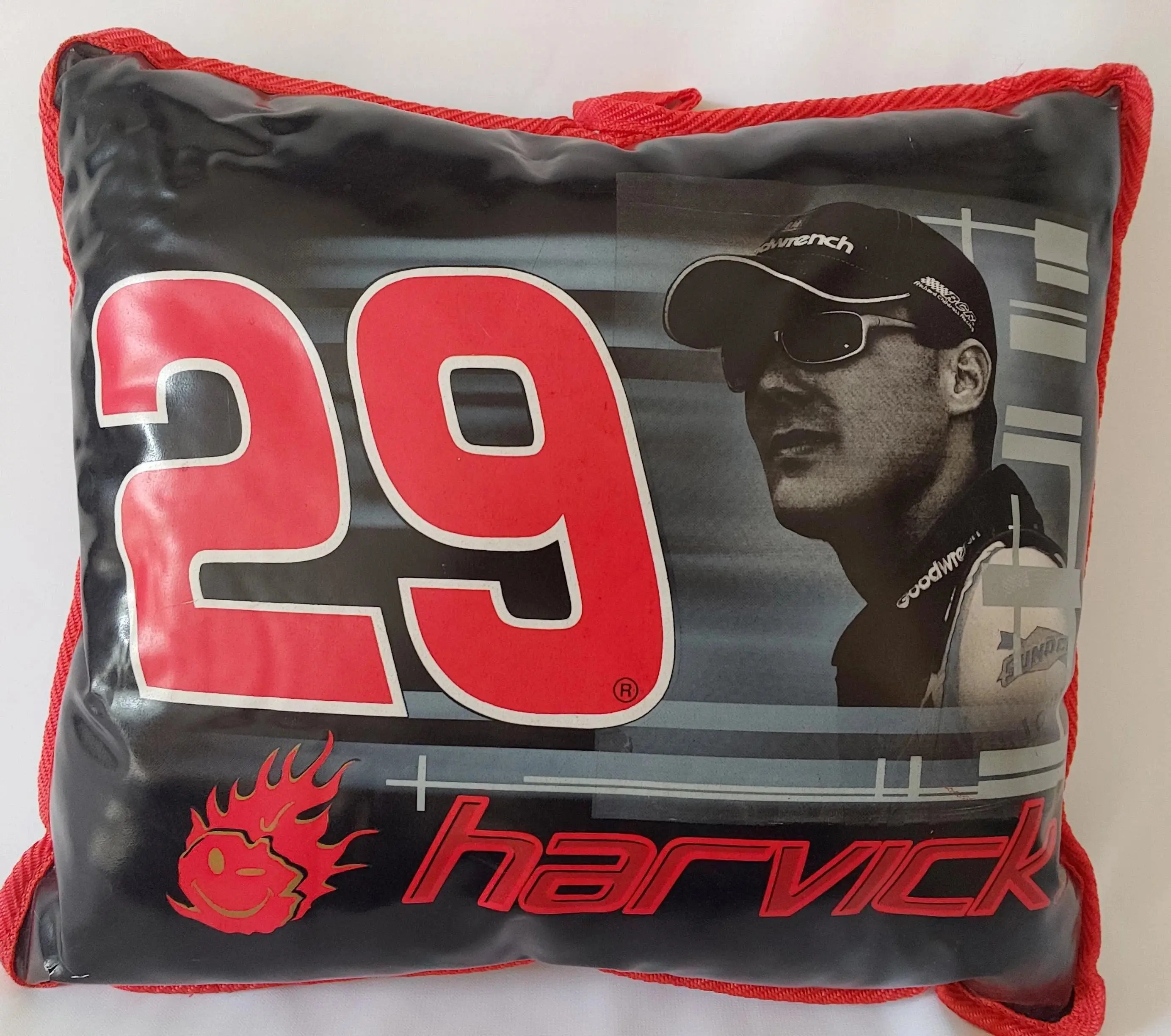 Nascar Kevin Harvick #29 Seat Cushion Throw Pillow