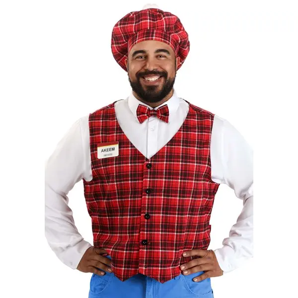 Plus Size Coming to America McDowells Men's Costume