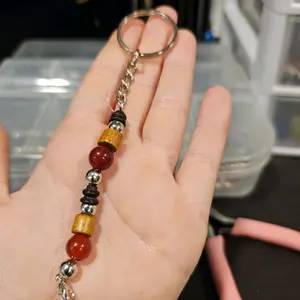 Halloween keychain beaded