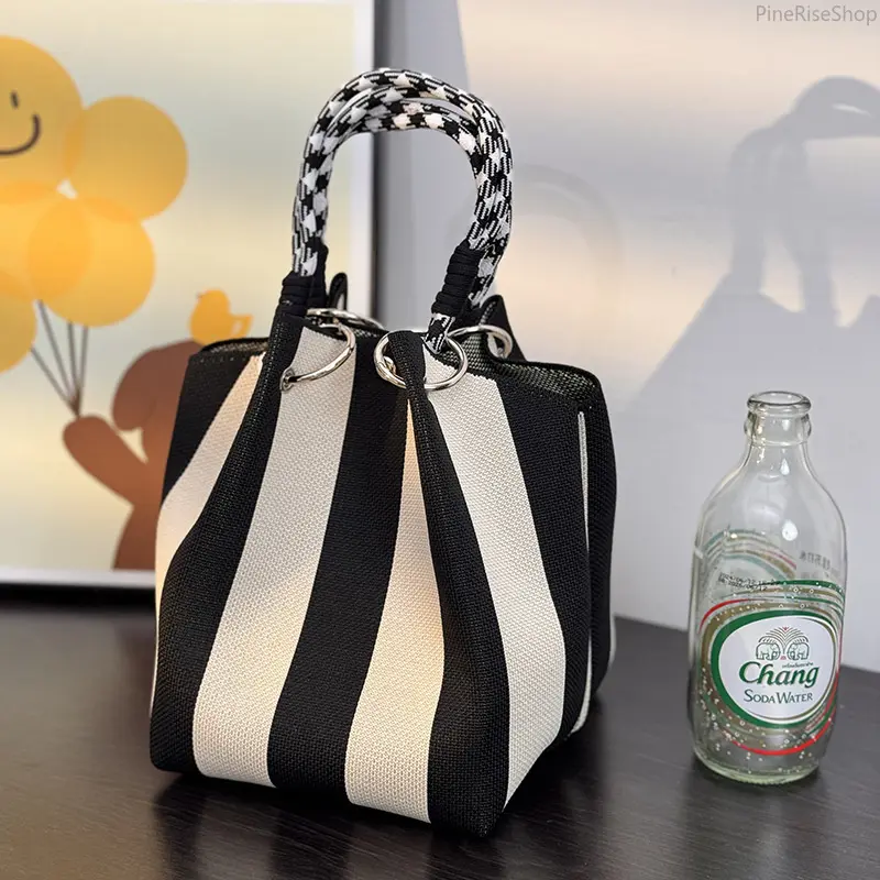 Women Buckle Decor Handbag Large Capacity Portable Commuter Square Tote Bag Lightweight Multi-functional Storage Bag For Daily Work Shopping Gathering Party Outdoor Camping Travel Casual Use,summerwins