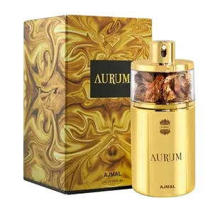 Ajmal Aurum Eau de Parfum 2.5 oz (75 ml) for Women | Fresh, Fruity & Floral Oriental Perfume with Amber, Musk & Vanilla | Long-Lasting Luxury Scent from Dubai