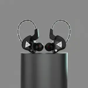 AK6 Wired Earphones, In-Ear Design with Microphone, HiFi Heavy Bass Noise-Cancelling Wired Headset for Esports Gaming and Live Streaming, High-Quality Gaming Headphones, Hifi Audio