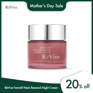 RéVive Fermitif Neck Renewal Night Cream / Firming Moisturizer - Firms & Lifts Skin On the Neck and Décolletage - Enriched with Signature Bio-Renewal & Bio-Firming Peptides (75 ml/2.5 oz)