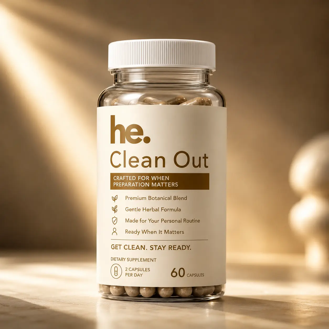 Clean Out – Fast-Acting Natural Cleanse Capsules