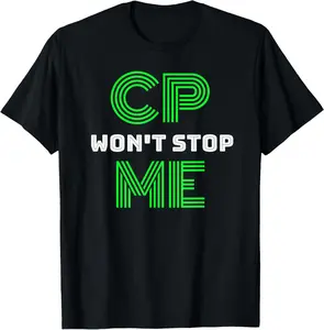 100% cotton Unisex Brain Damage Awareness Cerebral Palsy CP Won't Stop Me Tee T-Shirt