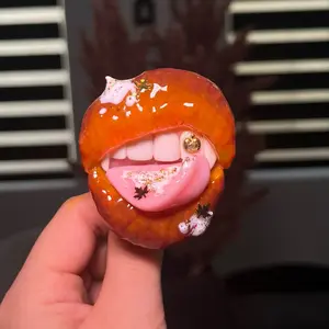 Pumpkin Spice handmade Pop Socket