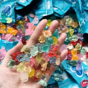 Cute Animal Figurines Glow-In-The-Dark Resin Ornaments, Desktop Decor Accessories, Random Small Gift Blind Box, 20/30/50pcs