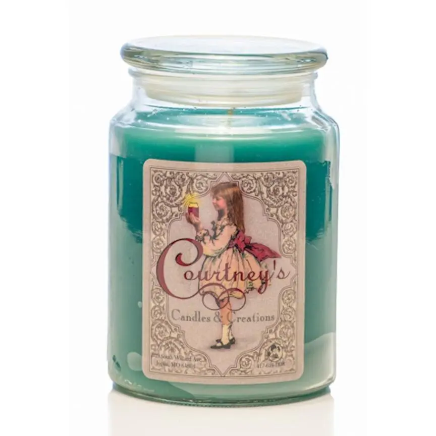 Fresh Eucalyptus - Courtneys Candles Maximum Scented 26oz Large Jar Candle