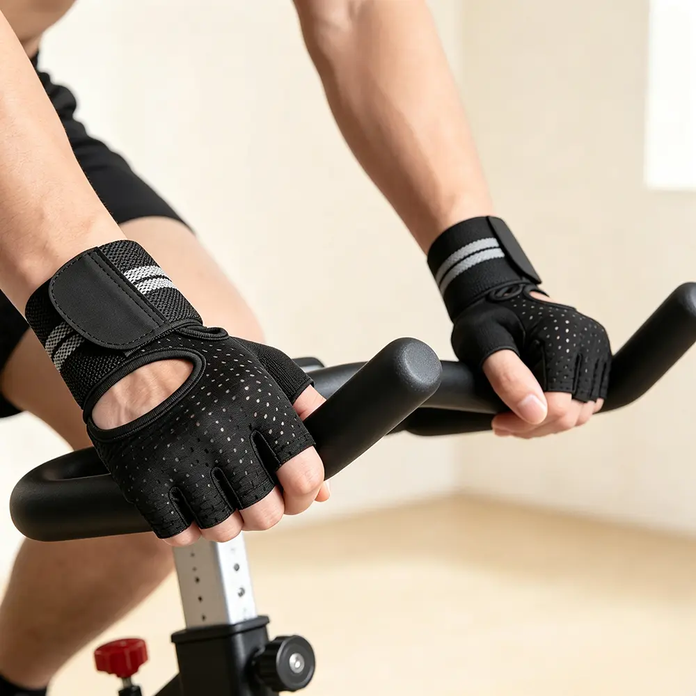 Weightlifting Gloves with Wrist Support for Heavy Exercise Body Building Gym Training Fitness Handschuhe Workout Crossfit Gloves campingessentials