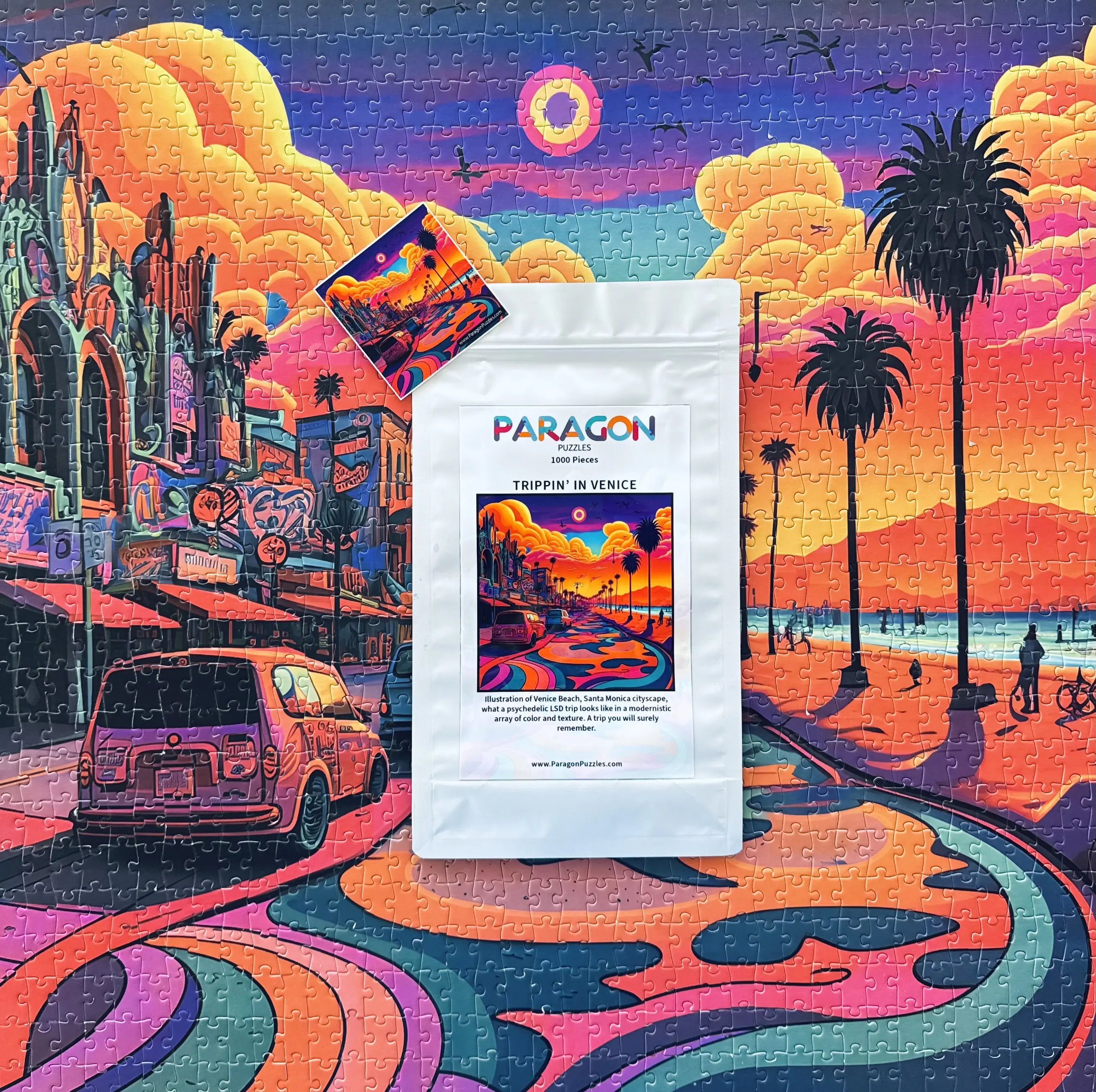 Paragon Puzzles Trippin' In Venice 1000 Piece Jigsaw Puzzle