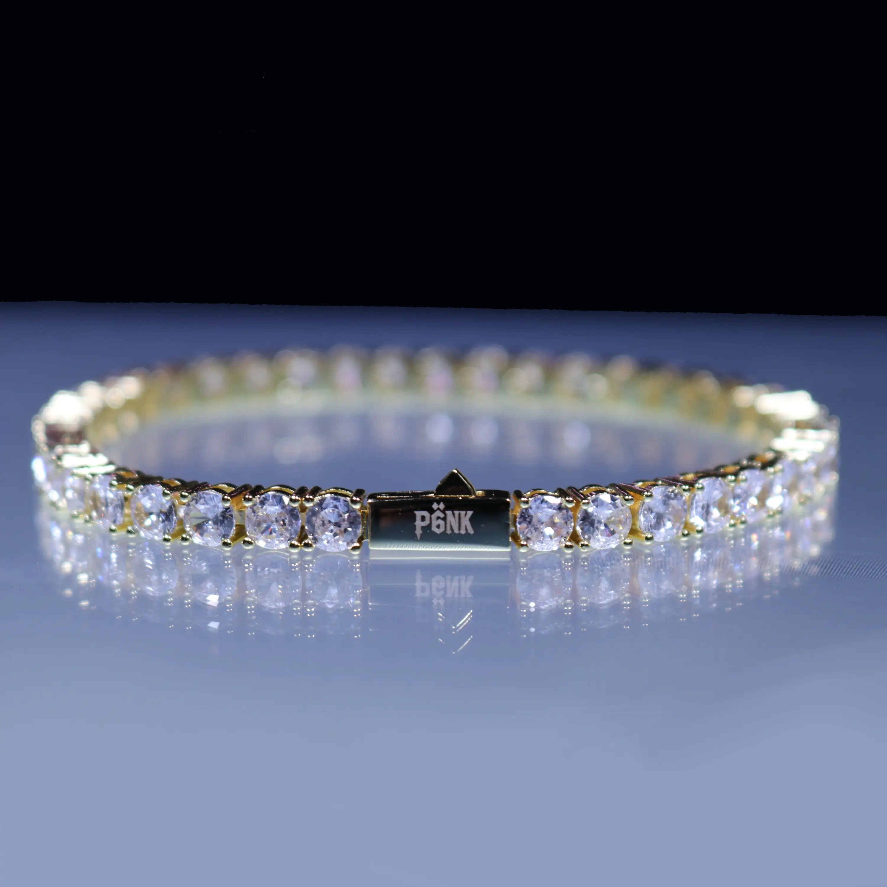 P6NK Tënnis Bracelet - Silver, Gold P6NK Tënnis Bracelet - Silver, Gold