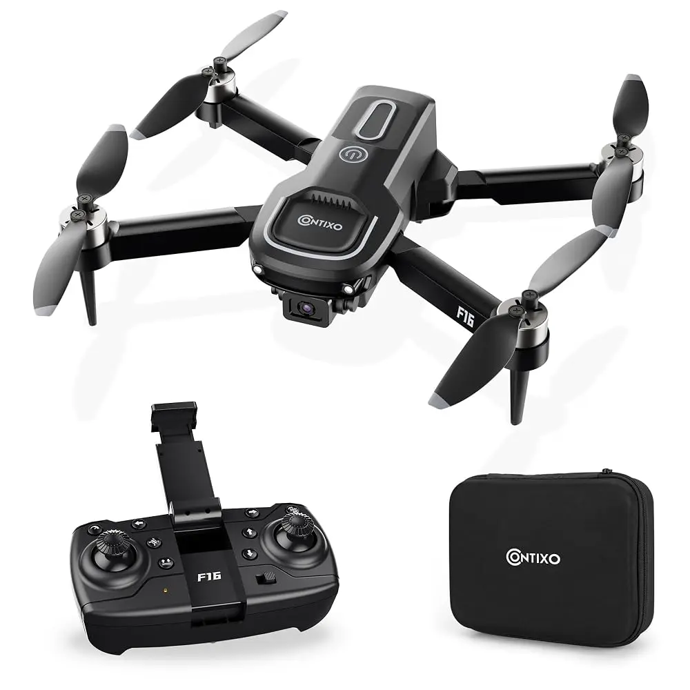 Contixo F16 Kids Drone with 1080P Dual Camera, Easy Fly, 17-Min Flight, One-Key Takeoff