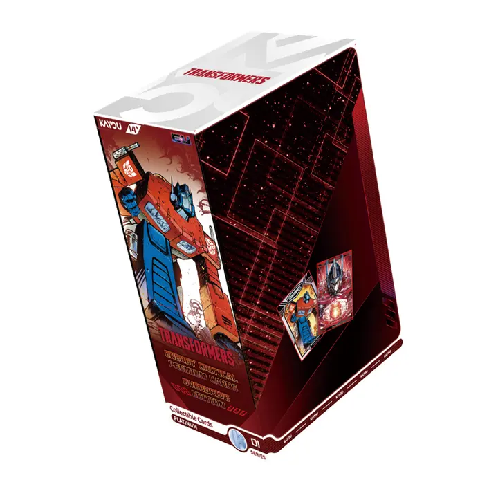 KAYOU Transformers Energy Critical Collectible Card - Overload Edition (SEA) Series 1 Box summerwins