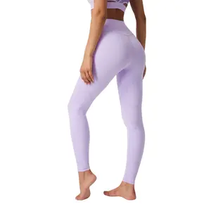 SILVERWIND ButterySoft High-waisted Leggings-Lilac,Made from Recycled Plastic Bottles, Designer Creation, Yoga Pilates Outdoor Gym Fitness Running Wear for Women, Casual Comfy Elastic Waist Skinny Breathable Stretchy Summer Pants, Unique Patterned Pants