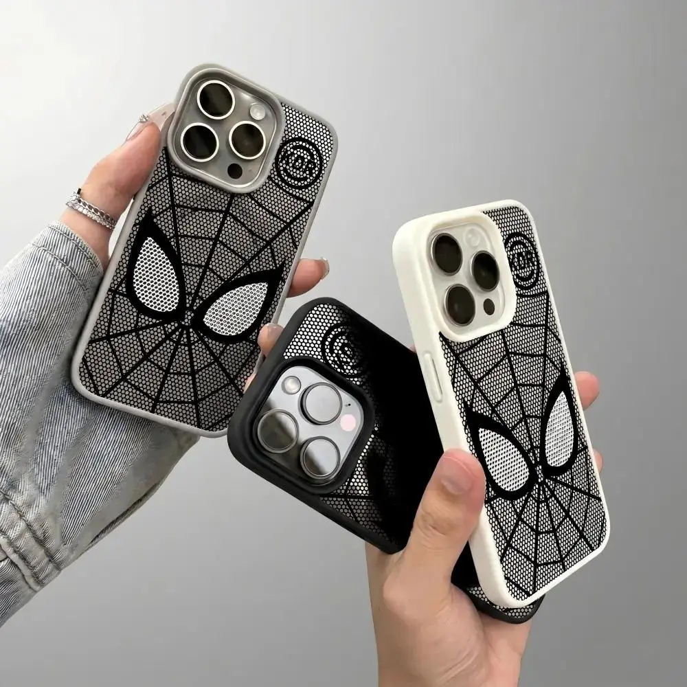 New Magnetic Spider-Man Phone Case, compatible with iPhone 17/16/15/14/13/11/7, iPhone 17 Pro/17 Pro Max, new iPhone 16/16 Plus/16 Pro, Samsung A/M series (A05/A15/A35/A55/M55) 4G & 5G models. Unique minimalist design, item code: CXK-LHIDTK1WCX003