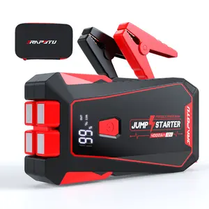 Jump Starter, 4000A Peak Car Battery Jump Starter, Up to 8.0 Liter Petrol or 7.0 Liter Diesel Engine, 12V Portable Car Jump Starter, Jump Box with USB Port and LED Flashlight