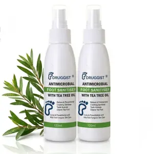 Tea Tree Oil Foot Spray, Foot & Shoe Freshener for Daily Foot Care, Cooling Mist for Odor Control, Dry Feet Comfort & Fresh Feeling, Quick-Dry Lightweight Spray for Men & Women