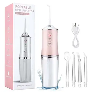 Teeth Cleaner Kit electric toothbrush Portable Oral IrrigatorWaterproof Teeth Cleaner,Modes Teeth Cleaning Tool for Home & Travel,Water Flosser forTeeth tooth cleaning kit teeth flossing electric teeth cleaner electric water flosser