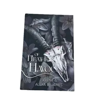 Thorncrown U Signed Hardback Book with Intricate Floral and Animal Design