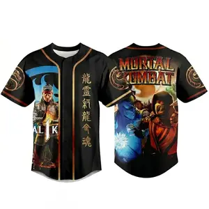 Mortal Kombat Fatality Arcade Fighter Jersey HY1764