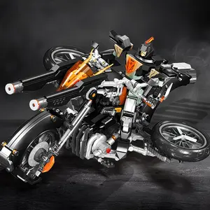 1298pcs Motorcycle Building Block Set, Advanced Adult DIY Model Kit, Perfect for Bedroom/living Room/office Decor, Holiday Gift, Blocks Set