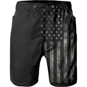 Mens Swim Trunks Quick Dry Board Shorts with Mesh Liner, Breathable Big & Tall Beach Shorts Swimwear Bathing Suits(Gift)