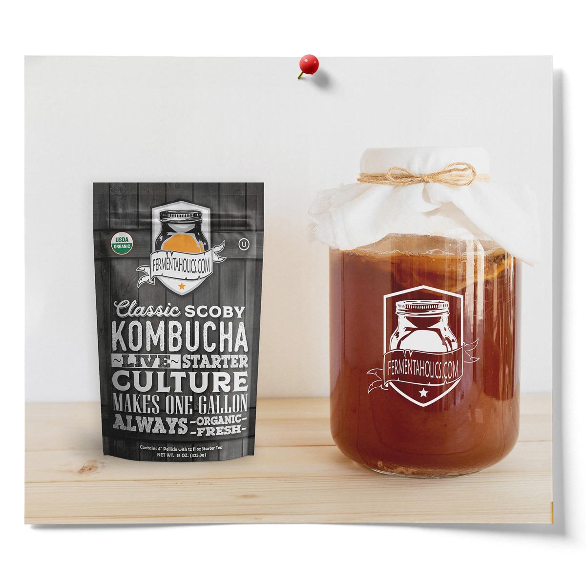 Classic Kombucha SCOBY – USDA Certified Organic Live Kombucha Starter Culture Drinks Beverage Classic Kombucha SCOBY – USDA Certified Organic Live Kombucha Starter Culture Drinks Beverage