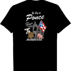 T-shirts con los Pueblos de Puerto Rico