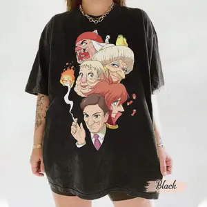 Spirited Away Shirt, Chihiro Haku Anime Graphic Unisex Shirt