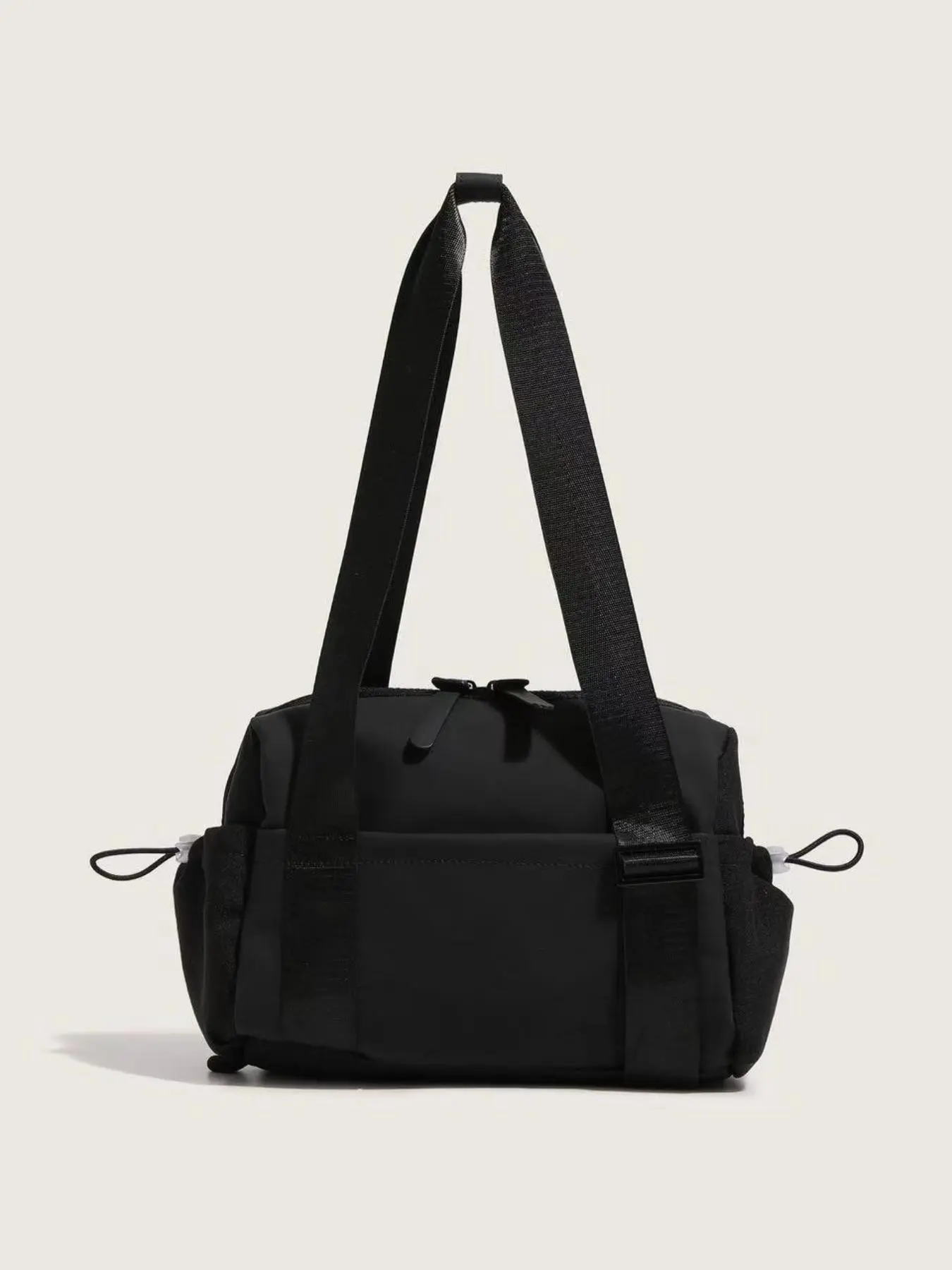 Women's Solid Color Handbag, 25 fall&winter New Style Fashionable Large Capacity Travel Gym Athletic Workout Sport Bags, Casual Versatile Zipper Shoulder Bag for Daily Travel Work Commute, Casual Sports Bag, Multifunctional Sports Bag, Fitness Bag