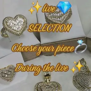 # 0244 Live Selection Choose Your Piece During The Live Gold-Plated High-Quality Jewelry 14k