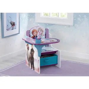 Frozen II Chair Desk with Storage Bin