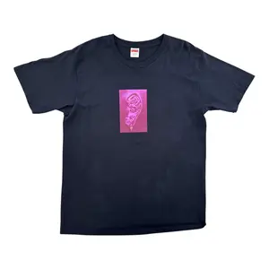 Supreme Ear Tee "Navy"
